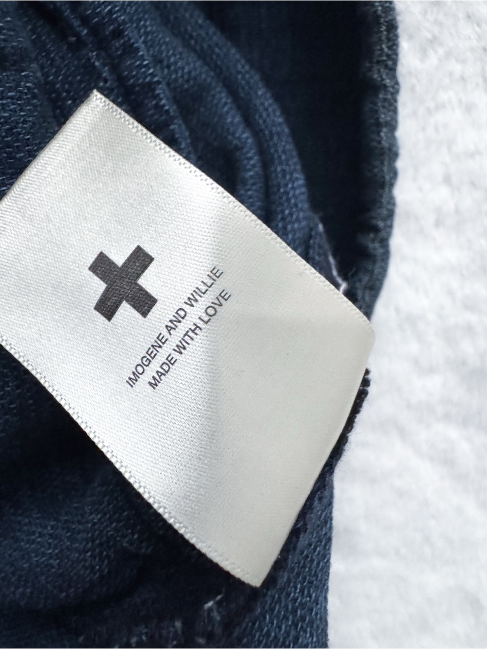 Imogene + Willie Fethiye Pant Faded Blue Drawstring Lounge Pants M Unisex - Picture 13 of 16